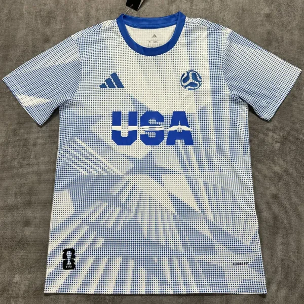 2026 USA World Cup Culture Promotion Blue Training shirts