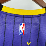 20-21 Lakers DONCIC #77 Purple Top Quality Hot Pressing NBA Jersey(圆领)