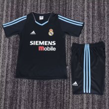 2003-2004 RMA Away Retro Kids Soccer Jersey