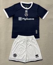 25-26 Millwall Home Kids Soccer Jersey 25-26 Millwall Home Kids Soccer Jersey