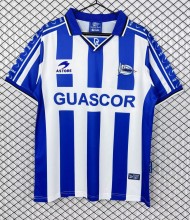 1998-1999 Alaves Home Retro Soccer Jersey
