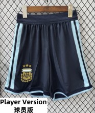 2026 World Cup Argentina Home Player Version Shorts Pants (球员短裤)