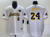 2025 MLB Los Angeles Lakers New Pattern Jersey