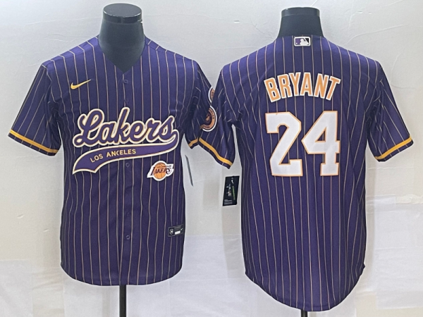 2025 MLB Los Angeles Lakers New Pattern Jersey