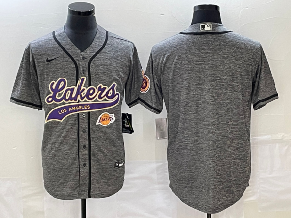 2025 MLB Los Angeles Lakers New Pattern Jersey