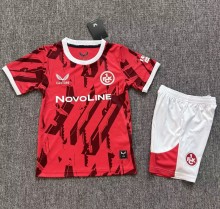 25-26 Kaiserslautern Home Kids Soccer Jersey