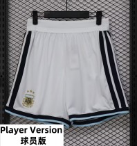 2026 Argentina White Player Version Shorts Pants (球员短裤) 2026 Argentina White Player Version Shorts Pants (球员短裤)