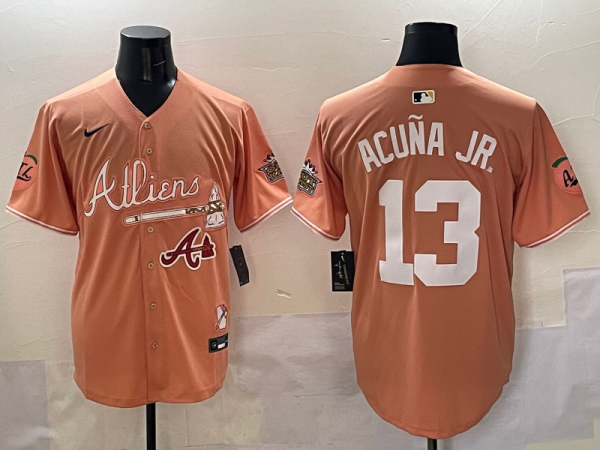 2025 MLB Atlanta Braves New Pattern Jersey