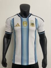 2026 World Cup Argentina Home Player Version Soccer Jersey