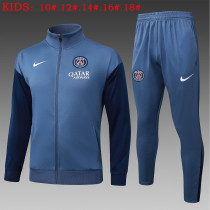 25-26 PSG High Quality Kids Jacket Tracksuit