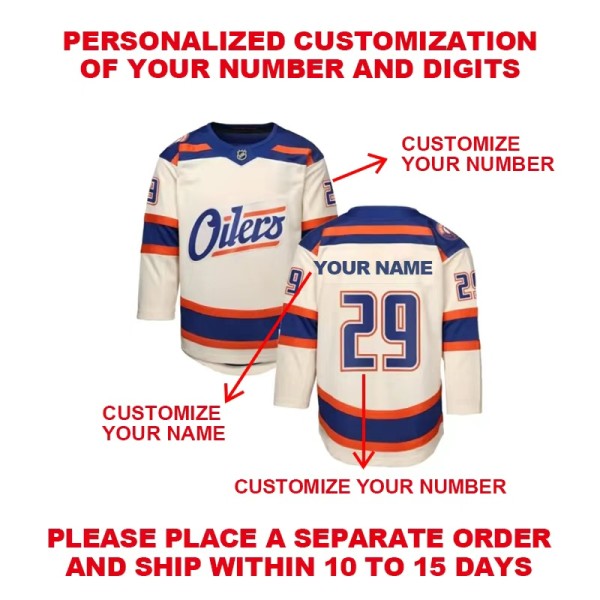 2025,2026 NHL Jersey Personalized Customization(10-15 days for Shipment, Please Remarks the Name and Number,Needs to be ordered Separately)
