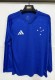 2026 Cruzeiro Home Long Sleeve Fans Soccer Jersey(长袖)