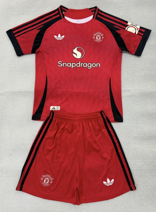 26-27 Man Utd Red Concept Version Kids Soccer Jersey