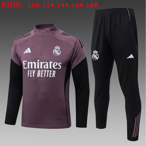 25-26 RMA High Quality Kids Half Pull Tracksuit
