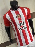 25-26 Sunderland Home Player Version Soccer Jersey
