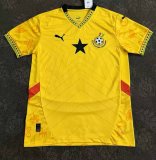 25-26 Ghana Yellow Special Edition Fans Soccer Jersey