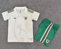 2026 Wales Away Kids Soccer Jersey 2026 Wales Away Kids Soccer Jersey