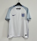 2016 England Home Retro Soccer Jersey