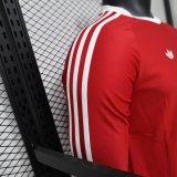 2026 Man Utd Red Special Edition Long Sleeve Player Version Training shirts*长袖球员