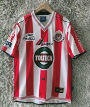 2001 Chivas Home Retro Soccer Jersey