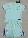 2026 World Cup France Away Kids Soccer Jersey