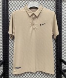 2026 NK Khaki High Quality Polo Short Sleeve