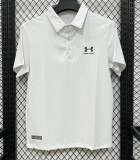2026 UA White High Quality Polo Short Sleeve