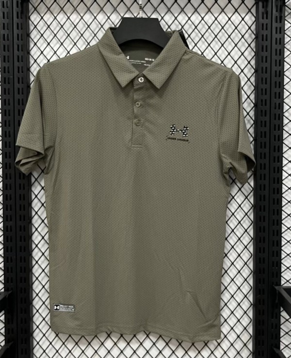 2026 UA Green High Quality Polo Short Sleeve