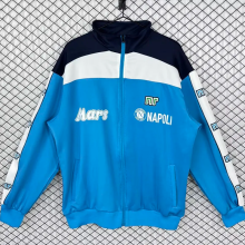 1989-1990 Napoli Blue Jacket #单夹克
