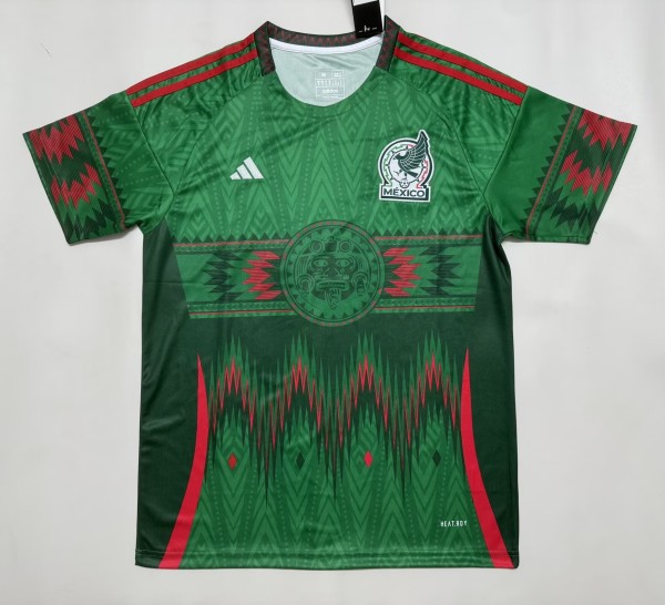26-27 Mexico Green Special Edition Fans Soccer Jersey