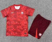 2026 Poland Away Kids Soccer Jersey