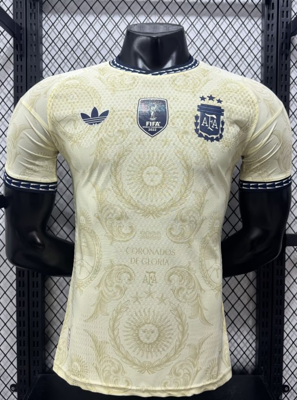26-27 Argentina Special Edition Player Version Soccer Jersey