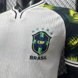 26-27 Brazil White Special Edition Player Version Soccer Jersey