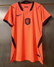 2026 NetherIands Home Women Fans Soccer Jersey (女)