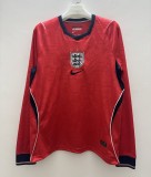 2026 England Away Long Sleeve Fans Soccer Jersey (长袖)
