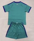 2026 Argentina Green GoalKeeper Kids Soccer Jersey