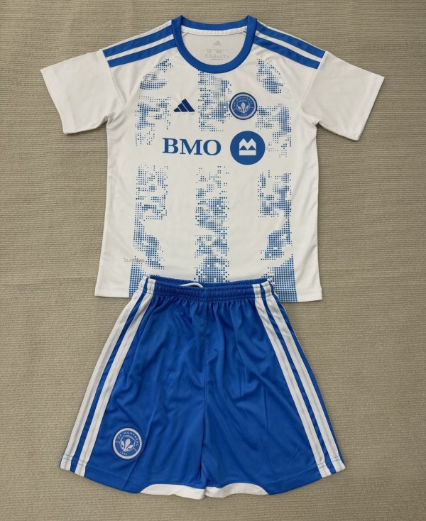 26-27 Montreal Away Kids Soccer Jersey