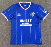 26-27 Rangers Home Leaked Edition Fans Soccer Jersey