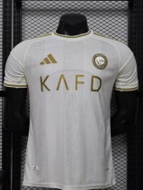 26-27 AL-Nassr Leaked Edition Away Player Version Soccer Jersey*带广告