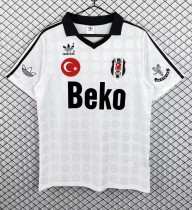 1990-1991 Besiktas Home Retro Soccer Jersey