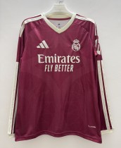 26-27 RMA Third Long Sleeve Fans Soccer Jersey (长袖)