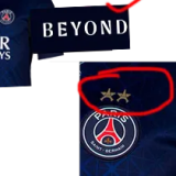 25-26 PSG Home Print 2 Star Champions of Europe 26 Player Version Soccer Jersey