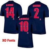 25-26 PSG Home Kids Soccer Jersey