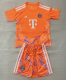 26-27 Bayern Orange Goalkeeper Kids Soccer Jersey