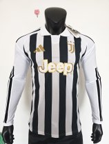 26-27 JUV Home Long Sleeve Player Version Soccer Jersey (长袖球员) 26-27 JUV Home Long Sleeve Player Version Soccer Jersey (长袖球员)