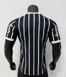 26-27 Corinthians Away Print All Sponsor Player Version Soccer Jersey*全广告