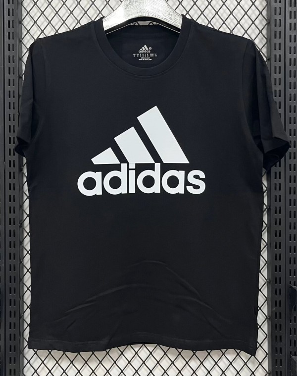2026 AD Black High Quality Pure Cotton Casual T-Shirt