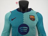 26-27 BAR Third Leaked Edition Long Sleeve Player Version Soccer Jersey (长袖球员)