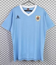 1986 Uruguay Home Retro Soccer Jersey