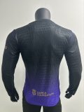 26-27 BAR Away Leaked Edition Long Sleeve Player Version Soccer Jersey*长袖球员